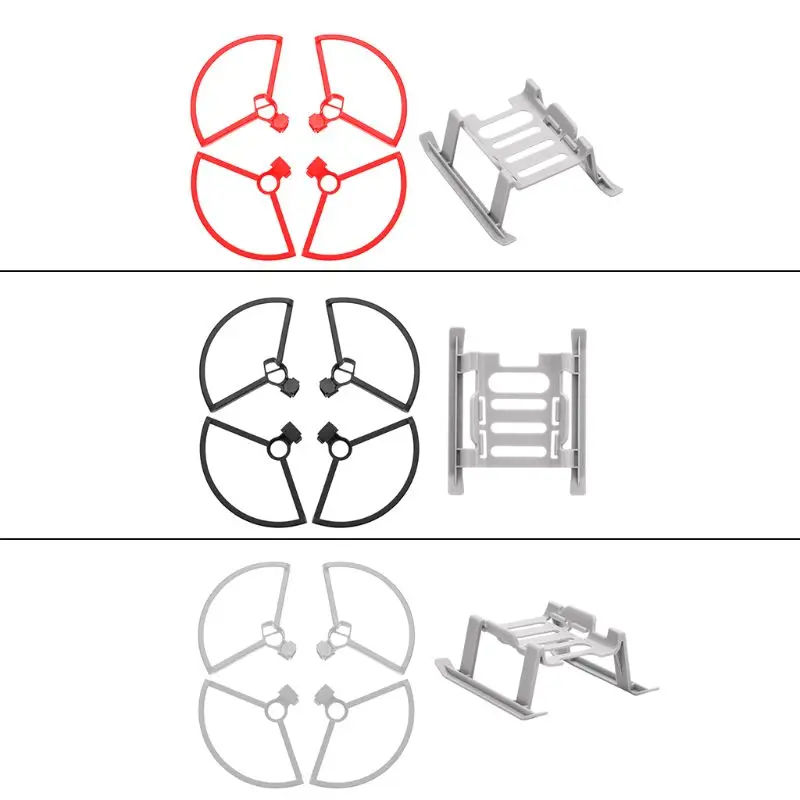 Buy 1Set Propeller Blade Protector Ring Support Stand Landing Gear for Mavic Mini Drone Camera Accessories