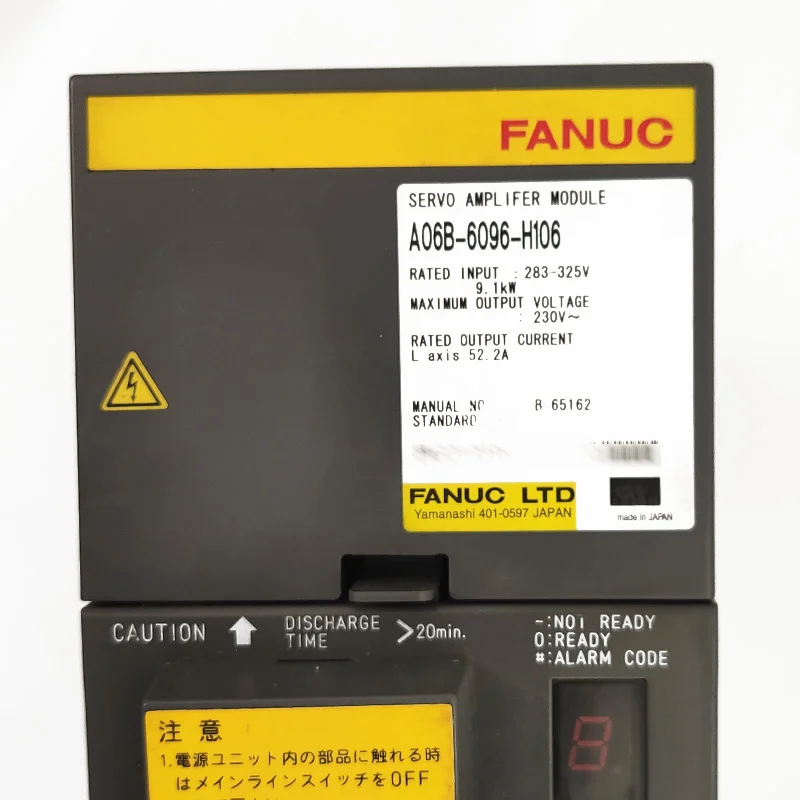 A06B-6096-H106 Fanuc Сервоусилитель оригинальные переговоры |