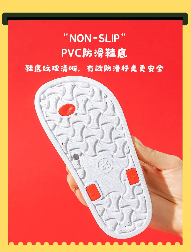 Slippers Girls Summer Print Fruit Slipers Flip Flop Kids Soft Cute Beach Bathroom Anti-Slippers Sandal Children Toddler Slippers bata children's sandals