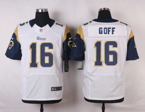 COLOR AS PHOTO SHOWN Stitiched, Los Angel Джаред Гофф, Eric, Todd garley II, Aaron Donald, Nick Foles Elite для мужчин rams Jersey - Цвет: COLOR AS PHOTO SHOWN