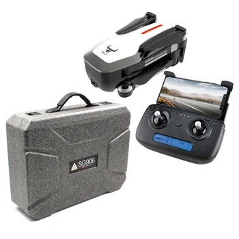 

SG906 4K HD Foldable RC Drone Quadcopter With Anti-Shake Camera Educational Toy For Kid Adult - White Black (Handbag Packaging)