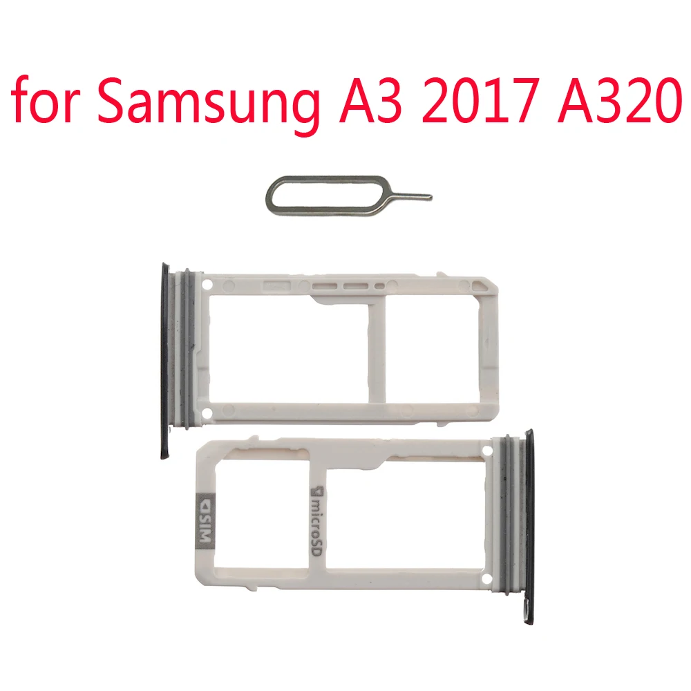 Для Samsung Galaxy A3 2017 A320 A320F A320Y оригинальный корпус для телефона Новый адаптер SIM карты