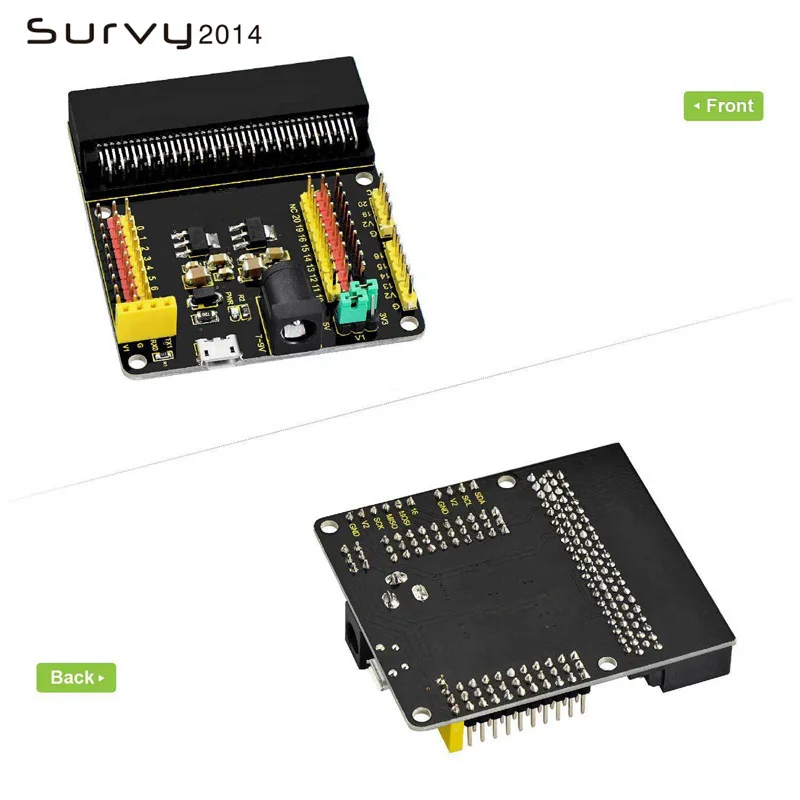 

New ! Keyestudio Sensor Expansion Board Shield V2 for BBC Micro Bit