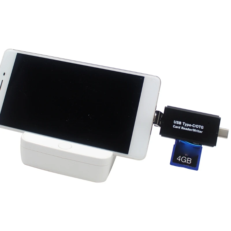 

3 in 1 Card Reader USB-C Type C /USB /Micro USB/ OTG TF SD MMC for Macbook PC Phone