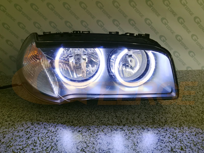 Великолепные ультраяркие COB led кольца angel eyes halo Стайлинг автомобиля для BMW E83 X3 facelift