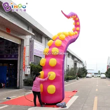 Бинго®Надувные пляжные вечерние щупальца высотой 5 м/серия осьминога с воздушным выдувом для декора океанской тематики
