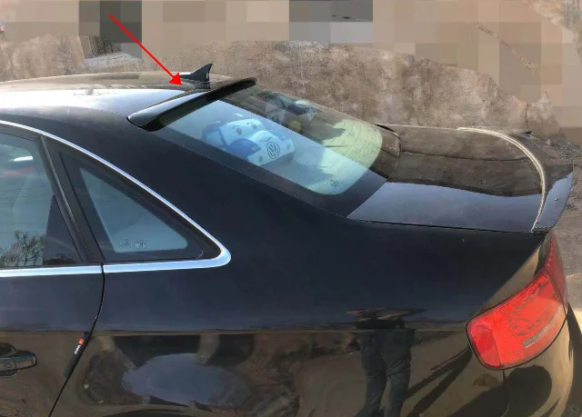 Для Audi A4 B8 B9 Спойлер ABS Пластик сзади со стеклянным верхом крыла первоклассника Цвет задний спойлер 2007 2009 2010 2011 2012 2013