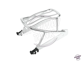 

Motorcycle Detachables Solo Luggage Rack Moto Rear Decoratio Mounting case for Harley Dyna Street Bob FXDB Super Glide FXD