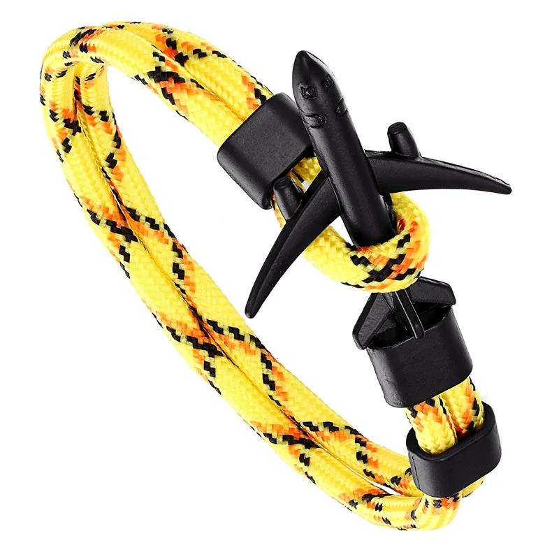 Airplane paracord bracelet Jet Set Generation