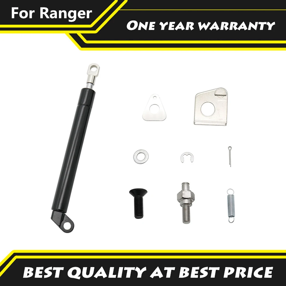 1 Pcs Car Accessory High quality Spring Steel Rear gate Damper Tailgate Slow Down & Easy Up Strut Set For FORD RANGER 2012-