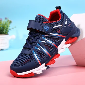 

Hot Sale Kids Casual Shoes Boys Sneakers Breathable Child's Footwear Lightweight Comfortable Running Jogging Shoes for Children