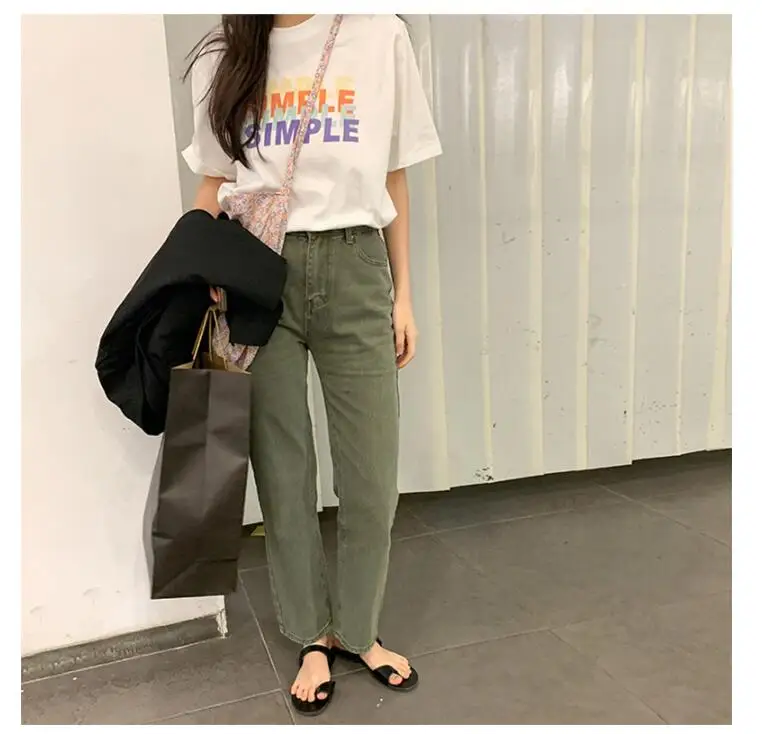 

2020 New fashion basic SIMPLE Printed short sleeve women T shirt Women's casual short sleeves Tees