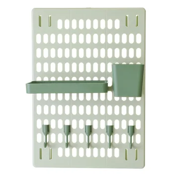 

8pcs Useful Durable Storage Shelf Storage Rack Hanging Rack Sundries Holder for Kitchen Bathroom