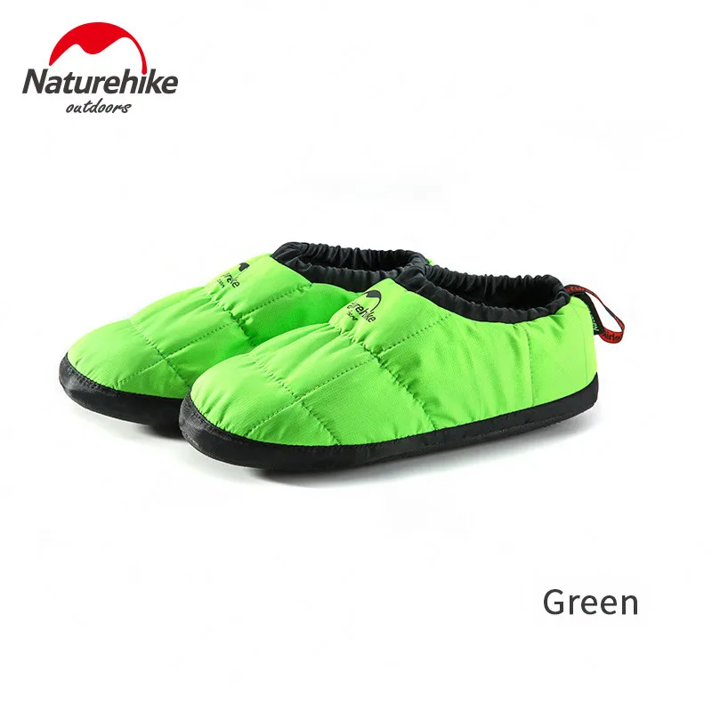 Green Naturehike с коротким голенищем; обувь для походов на открытом воздухе G200 3M хлопковая обувь; верхний материал из 5 ℃~ 10 ℃ снежное Утепленная одежда Крытый водонепроницаемая обувь - Цвет: Green