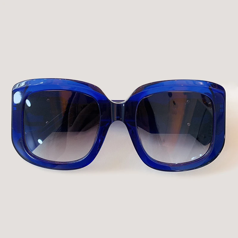No.4 Sunglasses Женские солнцезащитные очки больших размеров с широкими ножками, брендовые дизайнерские классические прямоугольные солнцезащитные очки UV400 Gafas De Sol - Цвет линз: No.4 Sunglasses