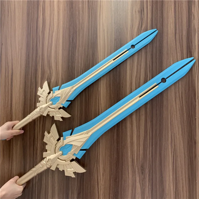 100 см/80 см сказочный меч игра Genshin Impact Project строительный безопасное искусственное
