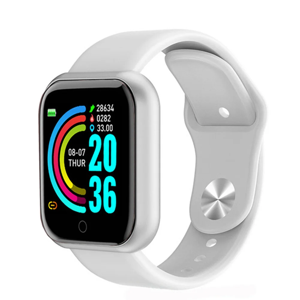 D20 Pro Bluetooth Smart Watch Men Women Y68 Blood Pressure Heart Rate Monitor Sport Smartwatch Fitness Tracker For Xiaomi Huawei 