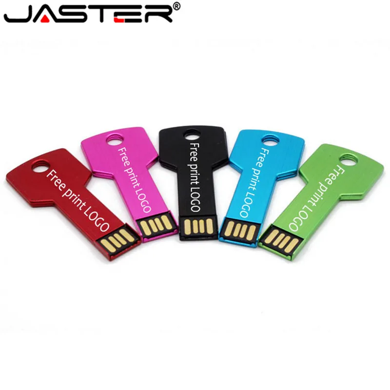 USB флеш накопитель JASTER в металлическом корпусе 4 ГБ 16 64 ГБ|USB флэш-накопители| |