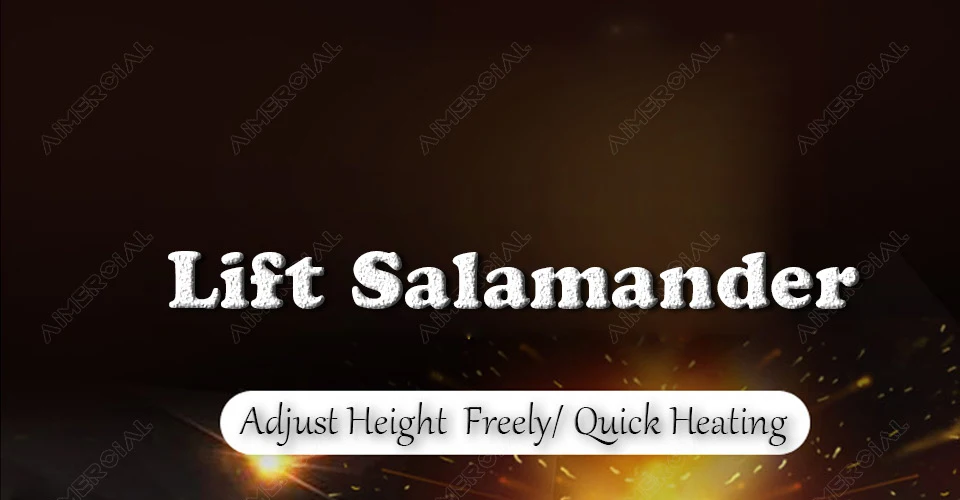 OT45OS Электрический Лифт стиль Salamander гриль из нержавеющей стали Salamander духовка, барбекю куриное мясо гриль-машина