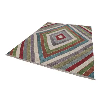 

251x315 Cm Multicolor Handmade Contemporary Area Rug-8x10 Ft
