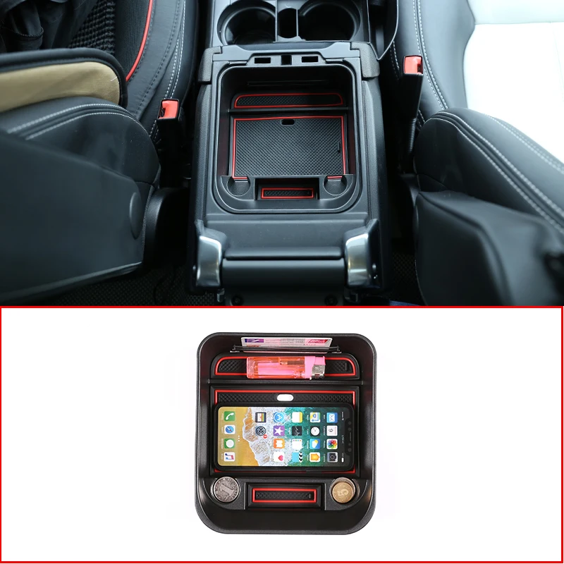 

Storage Box Central Car Door Phone Glove Armrest Box For Land Rover Discovery 4 LR4 2010-2016 Accessories
