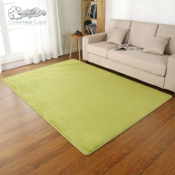

Anti-slip Thick Coral Velvet Carpet Modern Living Room Area Carpet Bedroom Beside Rug Tatami Crawling Mat Home Decoration