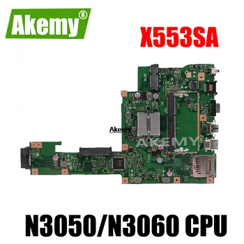 

New ! Akemy X553SA Motherboard For Asus X553SA X553S X553SA F553S A553S Mainboard 100% test OK W/ N3050/N3060 CPU