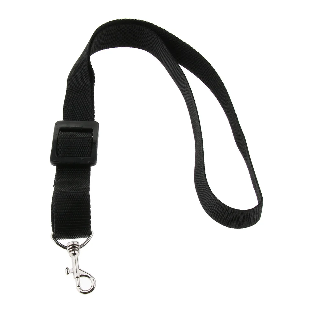 1x Adjustable Clarinet Neck Strap With Metal Hook For Clarinet Accessories