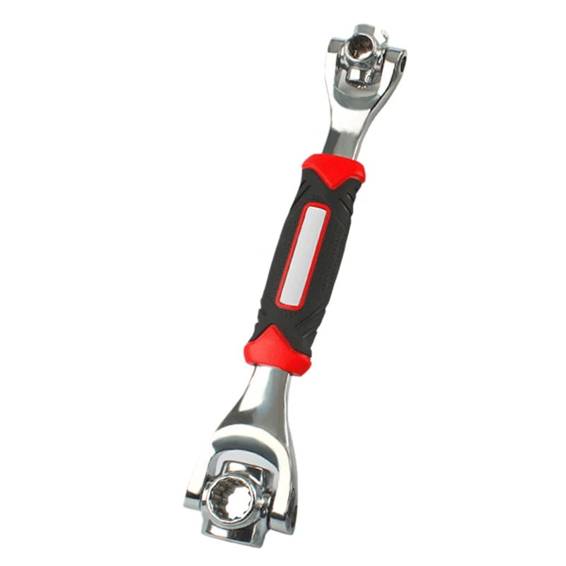Magnetic Tiger Wrench Car Motorbike Repair Spanner 48-In-1 Multi-Functional Crv Socket Wrench Key