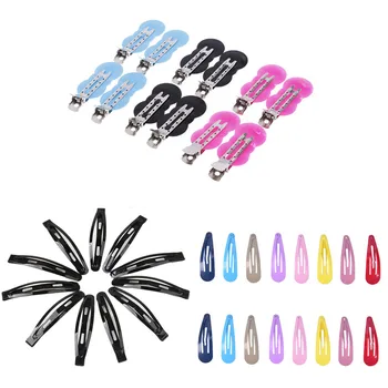 

4-50pcs No Bend Seamless Hair Clips Side Bangs Fix Fringe Barrette Makeup Washing Face Accessories Women Girls Styling Hairpins