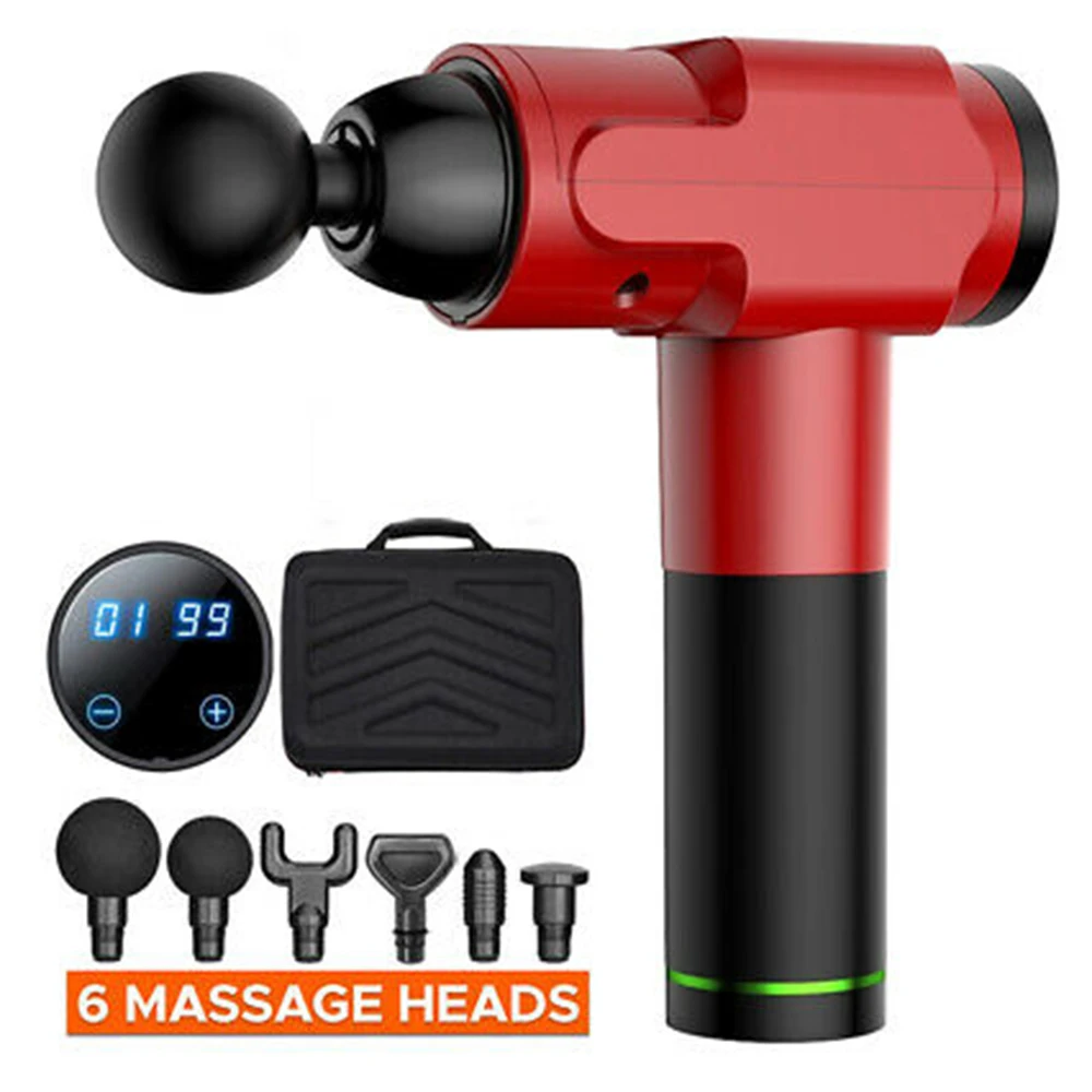 

Massage Gun Deep Tissue Handheld Electric Body Back Massager High Percussion Muscle Massage Device for Athletes with 20 Speed