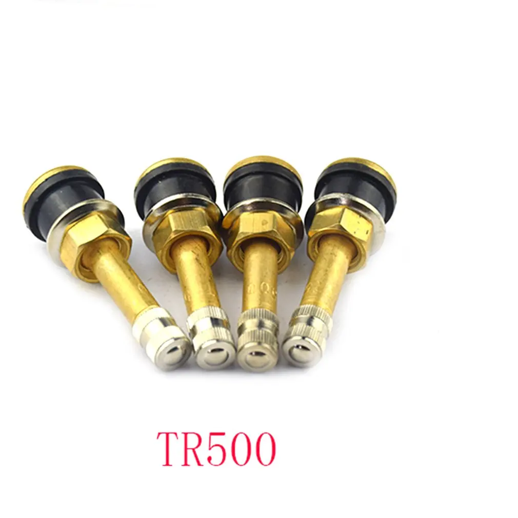 TR500 шток клапана Болт-в авто автомобиль бескамерные колеса шины клапан Стебли алюминиевая металлическая Горловина для среднего автобуса грузовика