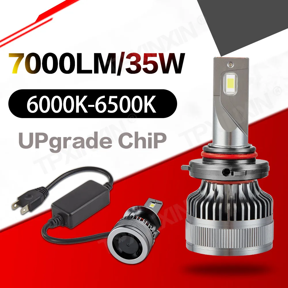 

TPXINXIN H1 Led H4 H7 H11 HB4 9005 9006 9012 Auto Csp Led Mistlampen Koplamp Lampen DC10-30V 9000LM 6000K Witte Auto Mistlamp