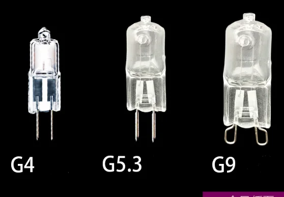 5 шт. суперяркая прочная галогенная лампа G9 220 В G4 12 G5.3 24 галогеновая теплая белая