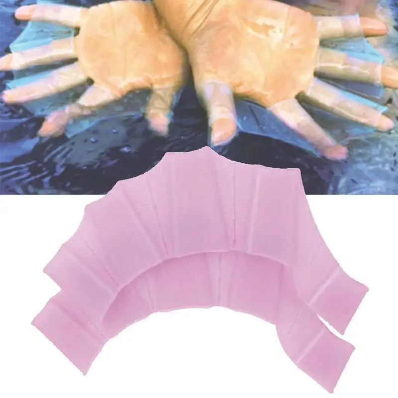 Details about / Hydra Hand-Frog Silicone Hand Swimming Fins Handcuffs Swim Flipper C5U5 show original title