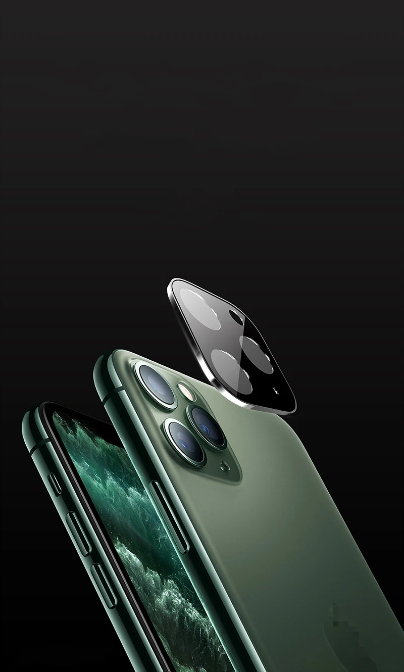Задняя камера объектив из титанового сплава закаленное стекло для iPhone пленка Взрывозащищенная для iPhone 11 11 Pro Max стекло
