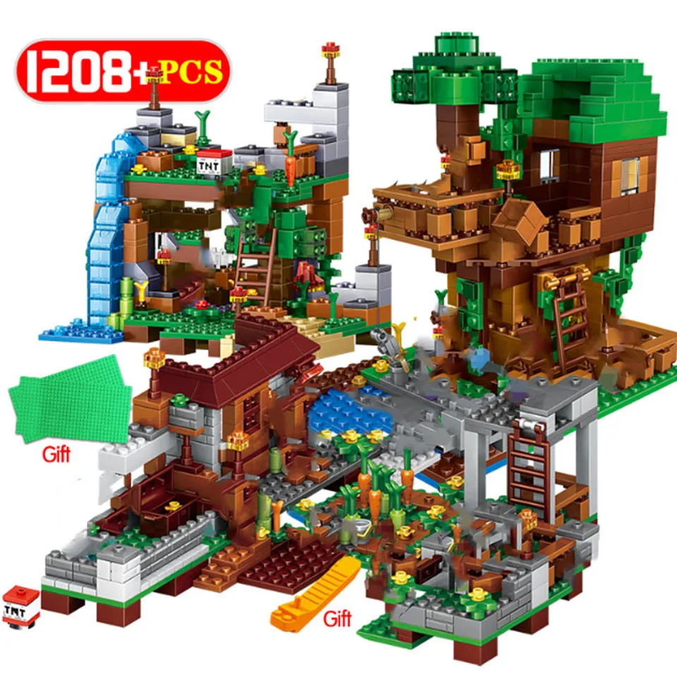 minecraft the village lego set