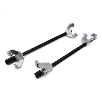 

1 Pair Spring Compressor Damping Coil Professional Steel Car Repairing Suspension Clamps Durable Universal Tool Vehicle