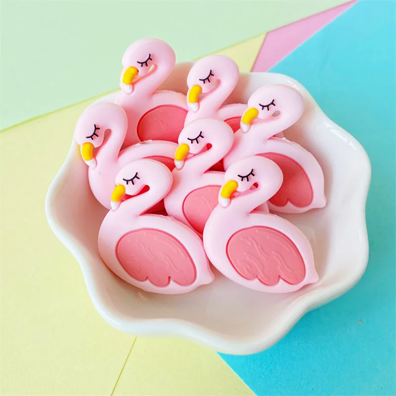 Mini bear elephant Silicone Teether Beads Animal Shape Pacifier Clips DIY Teething Toys 10pcs teething toys,silicone teething toys,baby teething toys,silicone beads,silicone teether,silicone teething beads,pacifier clips