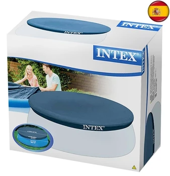 INTEX-Cubierta para piscina, 3,66M, 366cm, 12 ", compatible con BESTWAY cobertor