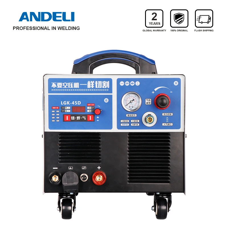 US $684.94 ANDELI Smart Draagbare Eenfase Plasma Cutter Met CUTMMA 2 In 1 CUT45DY Intelligente Plasma Snijmachine Dc Plazma Cut