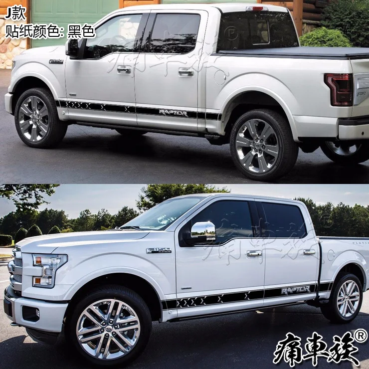 Автомобильные наклейки для Raptor новые F-150 наклейки для автомобиля F150 звукосниматели декоративные наклейки на Автомобильный кузов