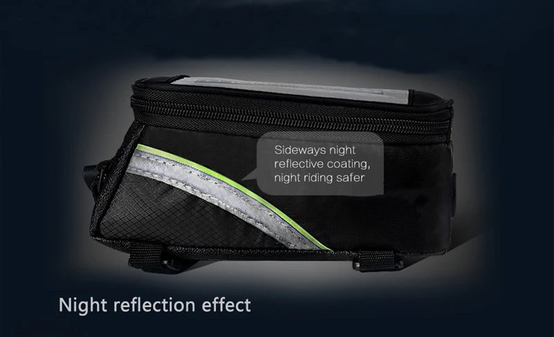 Hot Sale Waterproof Cycling Frame Phone Touch Screen Pannier Bags Bicycle Handlebar Bag Bike Front Bag Mountain Bike Accessories
