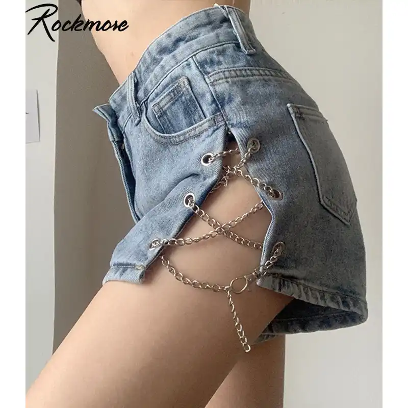 Shorts with chain pockets Outlet