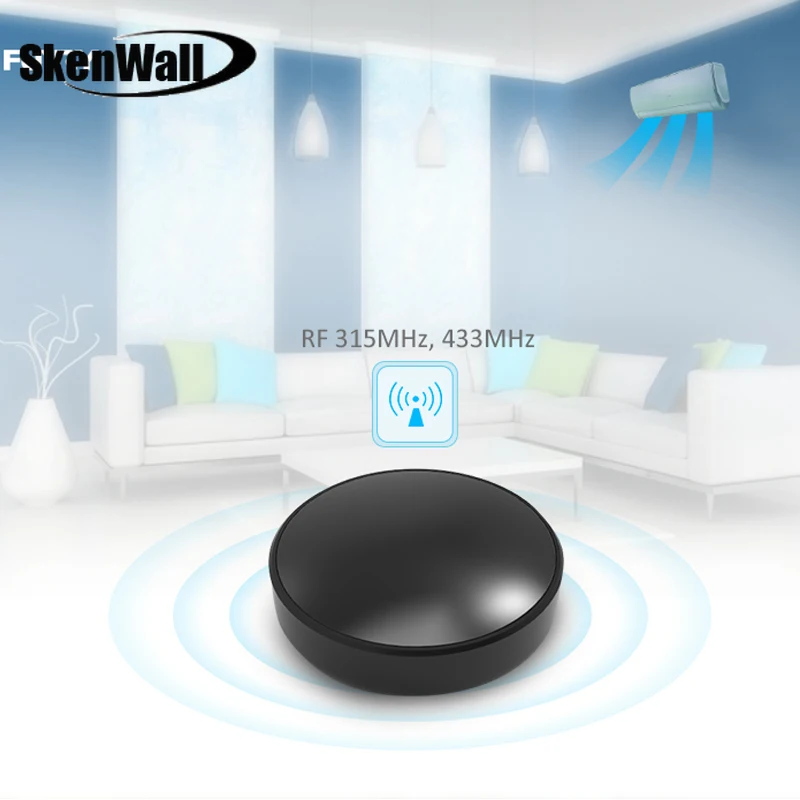 Smart Wireless Remote Control Switch RF433MHz/315MHz & IR Smart Home Automation WIFI/4G APP Control Switch Timing Control