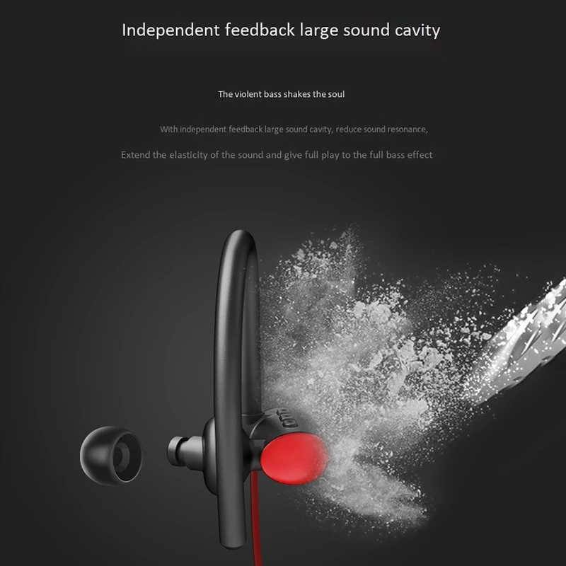 Bluetooth Headset Hanging Ear Waterproof Outdoor Running Stereo Phone Wireless In Ear Bluetooth Headset