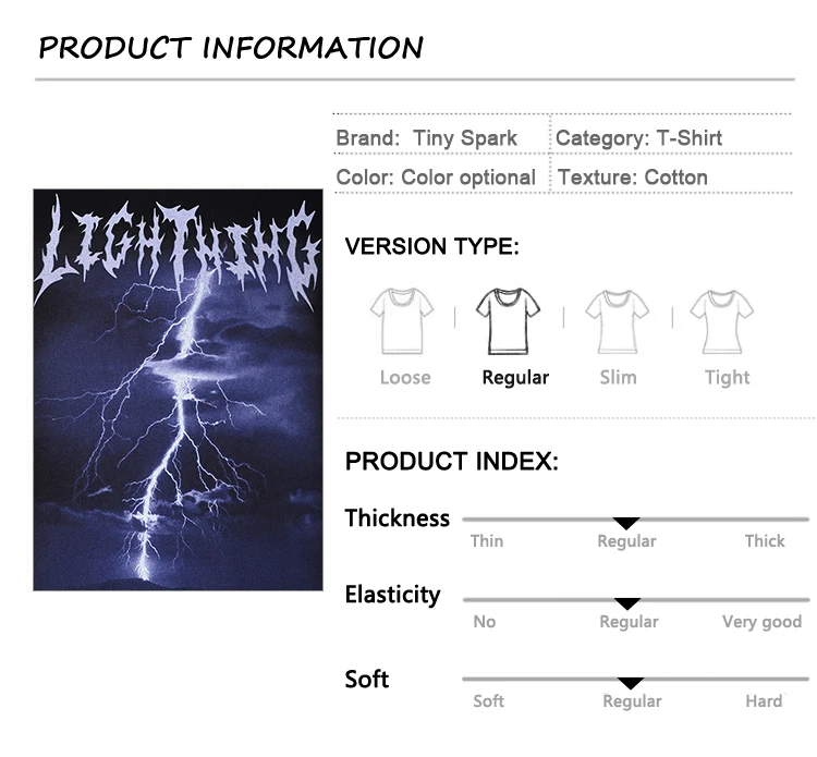 Lightning Landscape Graphic T-Shirt H0aed9b4d6e274ca2b6bb238fc296e446t