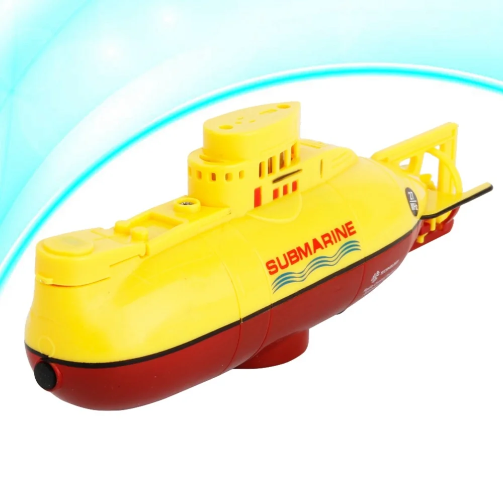 Мини Радио пульт дистанционного управления RC Подводная лодка игрушка Emulational