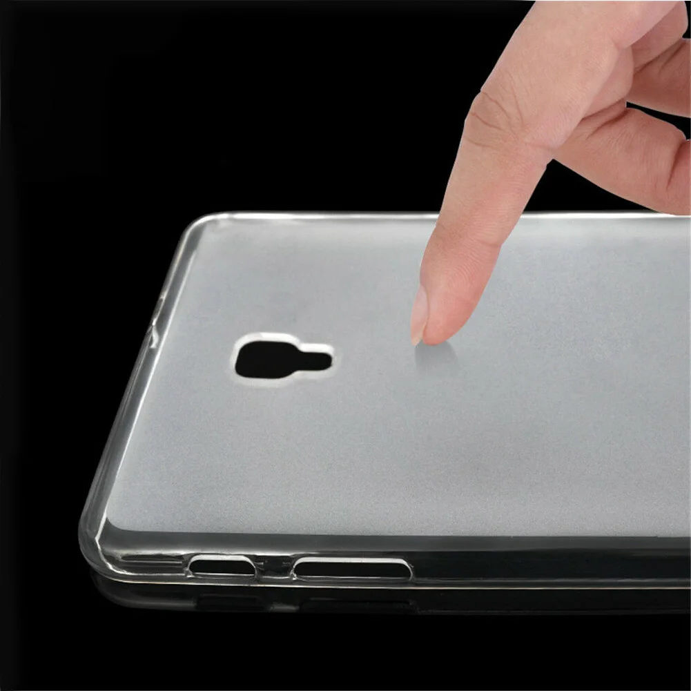 Ультратонкий противоударный защитный чехол из ТПУ для Samsung Galaxy Tab A 8,0 2017 sm-t380 T385, Прозрачная мягкая термополиуретановая крышка-Чехол