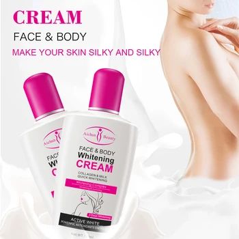 

120ML Collagen Milk Bleaching Face Body Lotion Whitening and moisturizing Skin Care Underarm Black Removal Cream